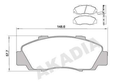 honda aerodeck 2.0 колодки в Уфе